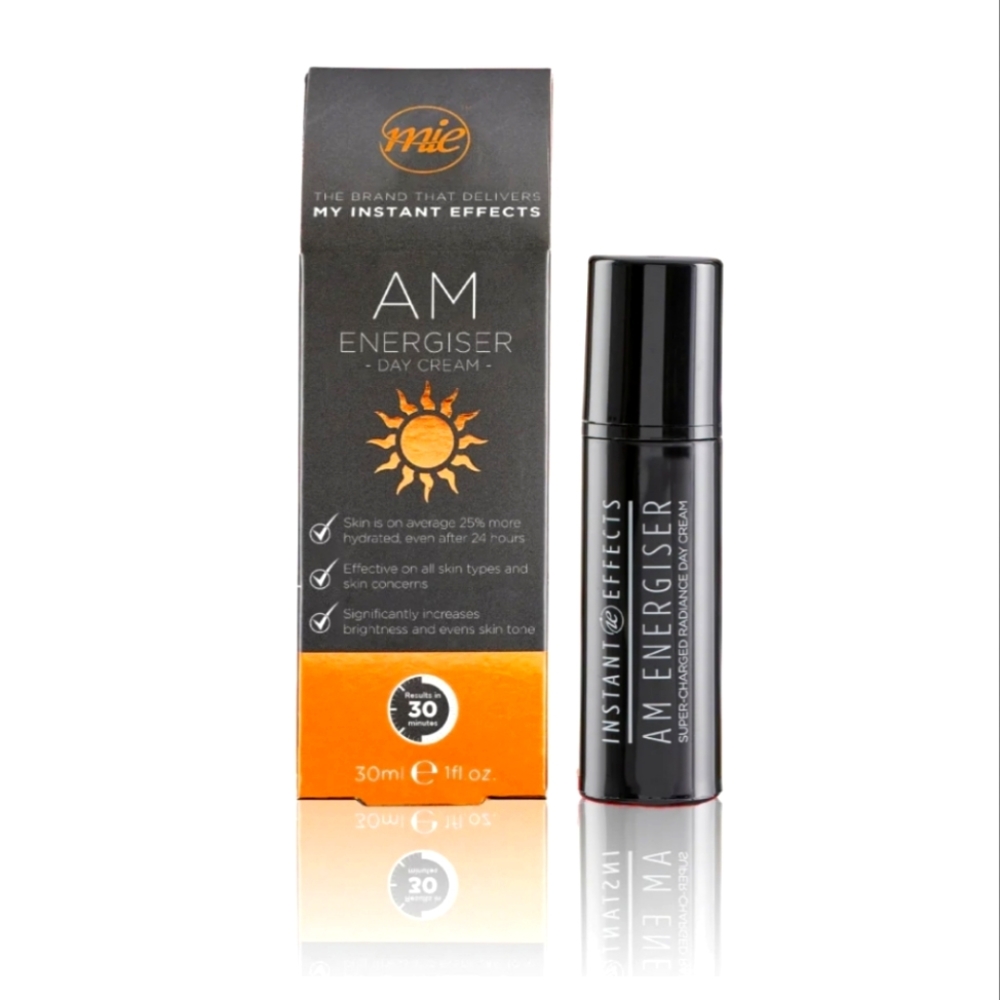 MIE skincare instant Day Cream Energiser